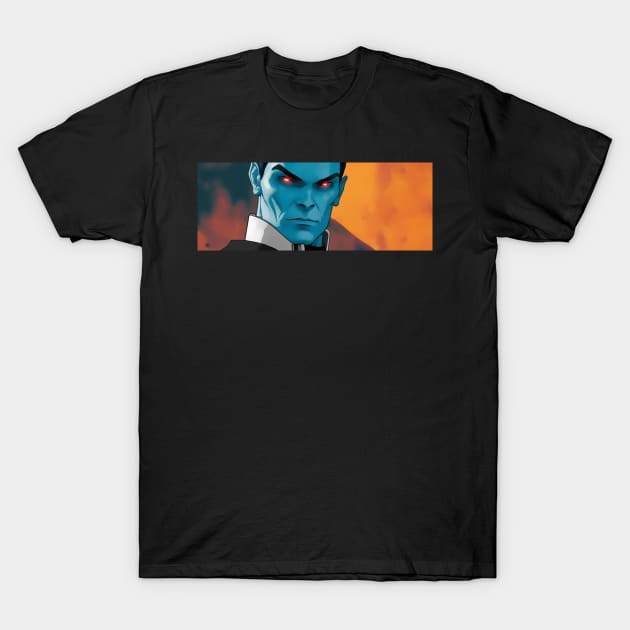 SW Comic!Thrawn v2 T-Shirt by #StarWars SWAG 77 Style